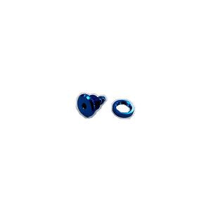 NWRC Simple Vent Dot - RED, BLUE or BLACK Anodized