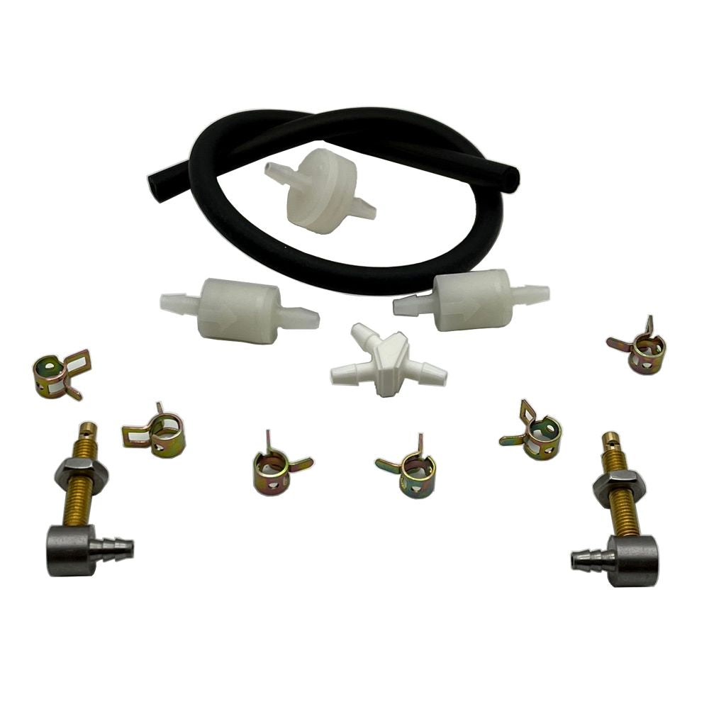 Holy Smokes 90 Degree Smoke Nozzle Pair & Plumbing Accessories Kit