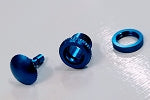 NWRC Simple Fuel Dot - RED, BLUE or BLACK Anodized